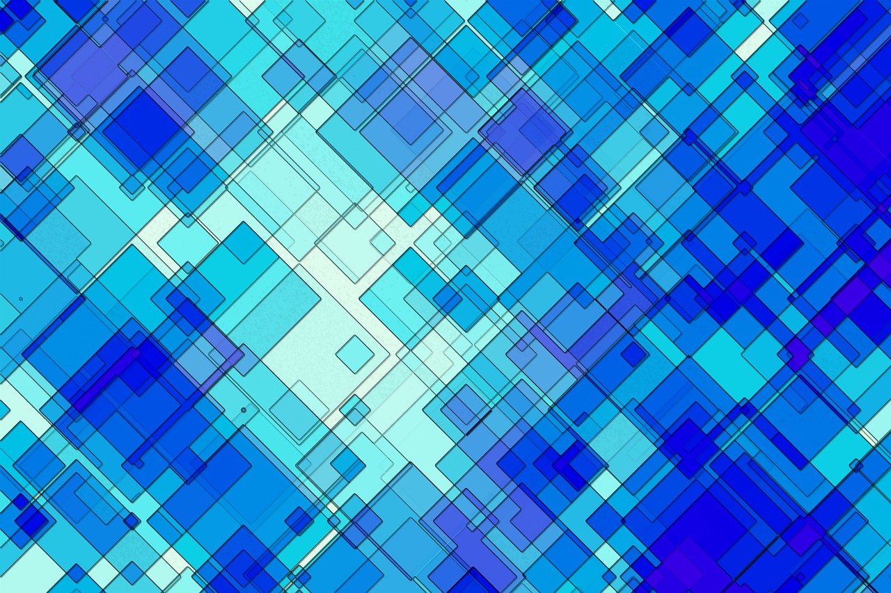 abstract, squares, arrangement