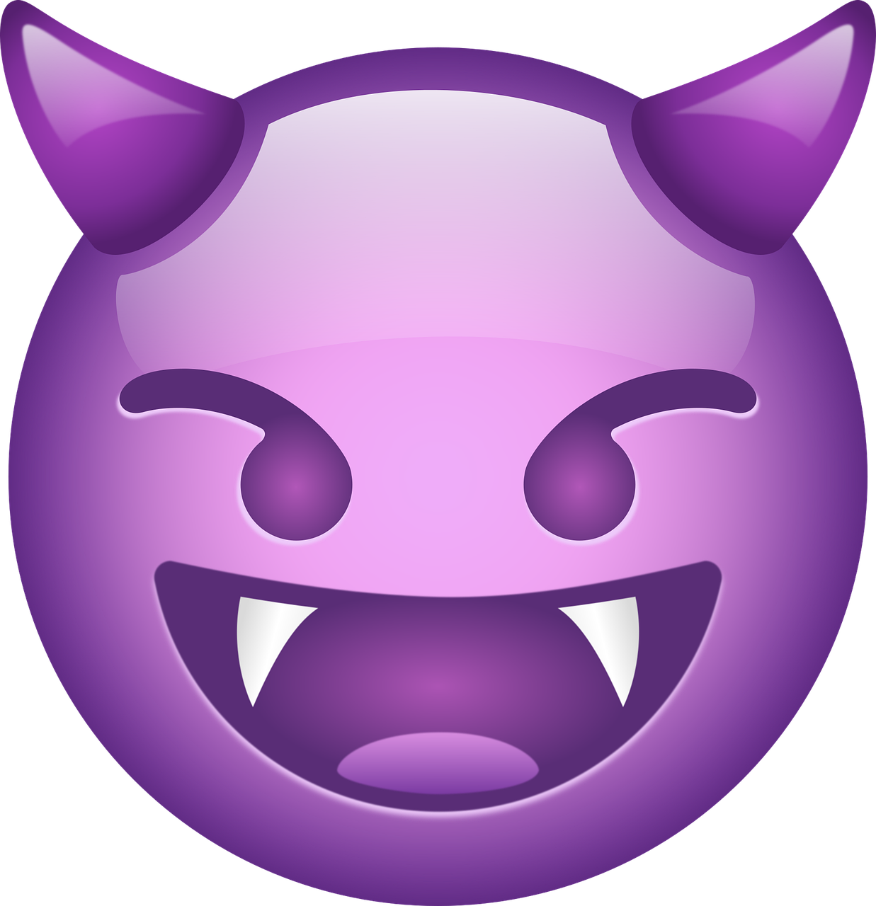 smile, emoji, the devil