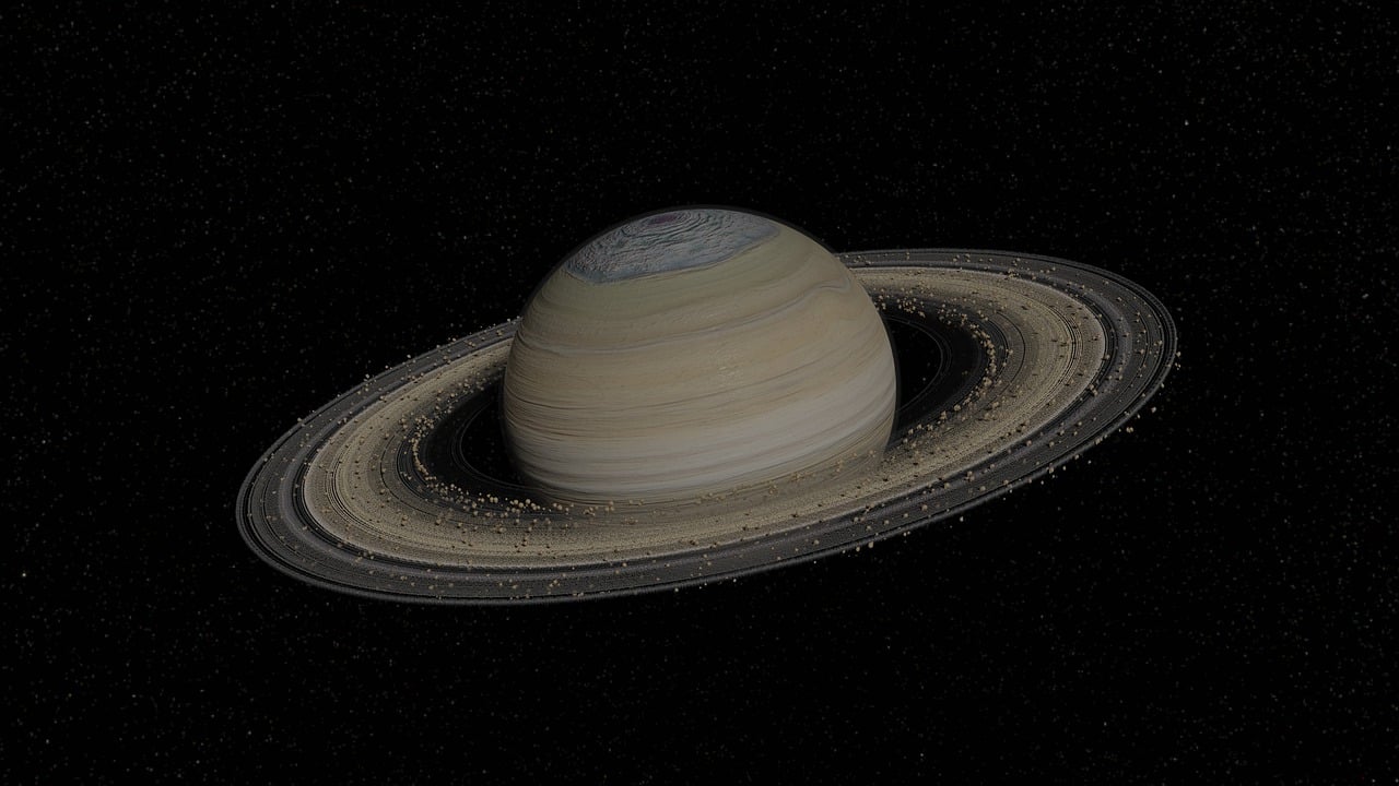 saturn, planet, space