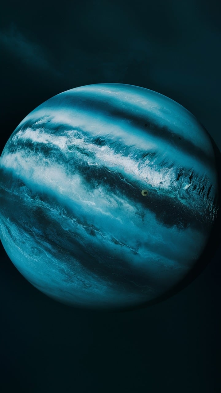 neptune, planet, gas