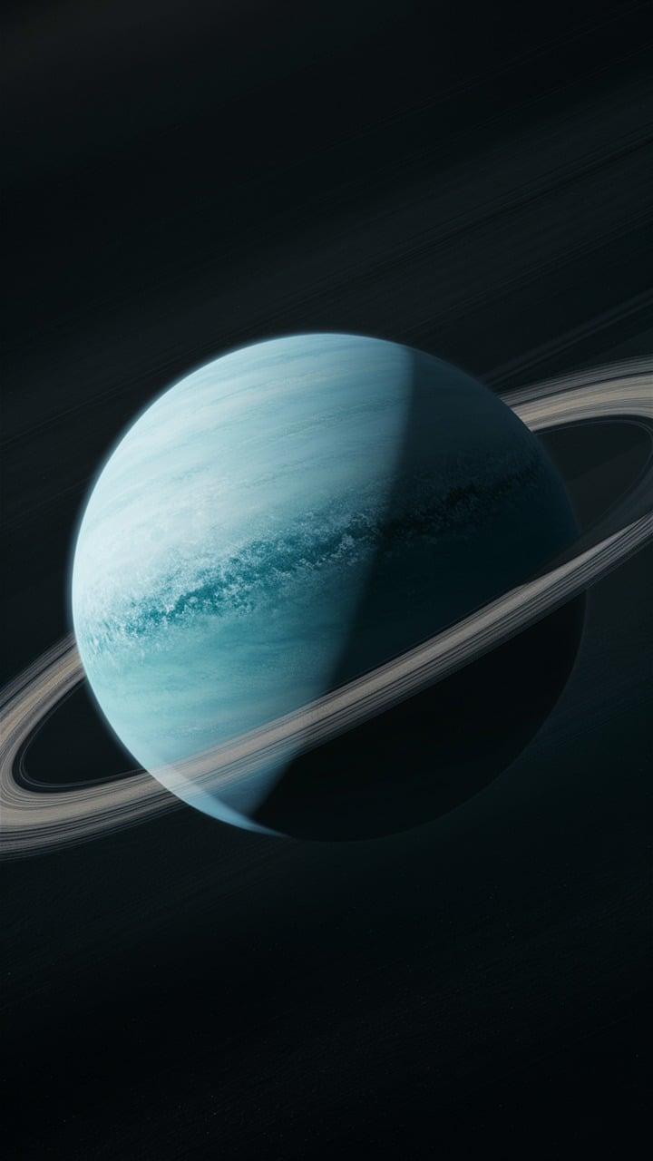 ai generated, uranus, solar system