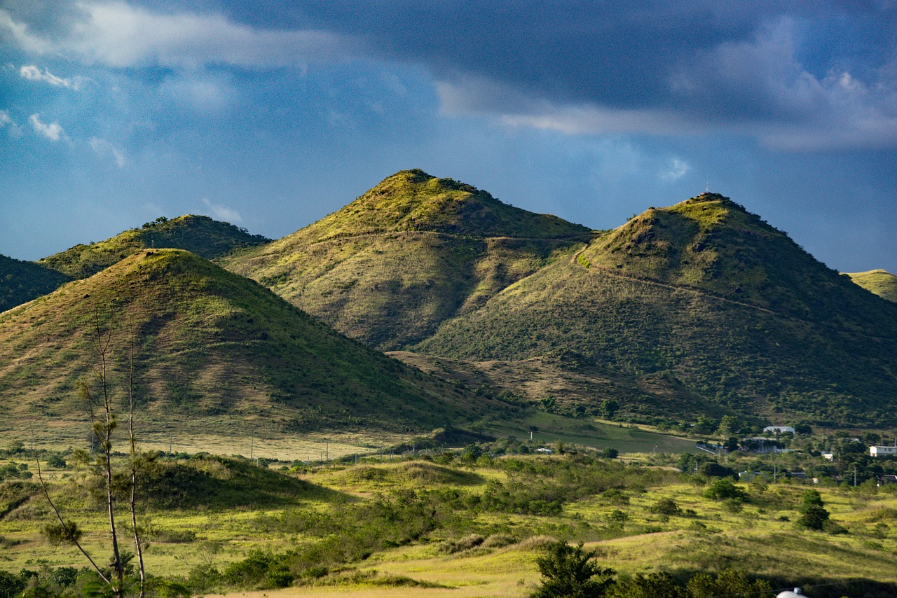 land, mountain, nature