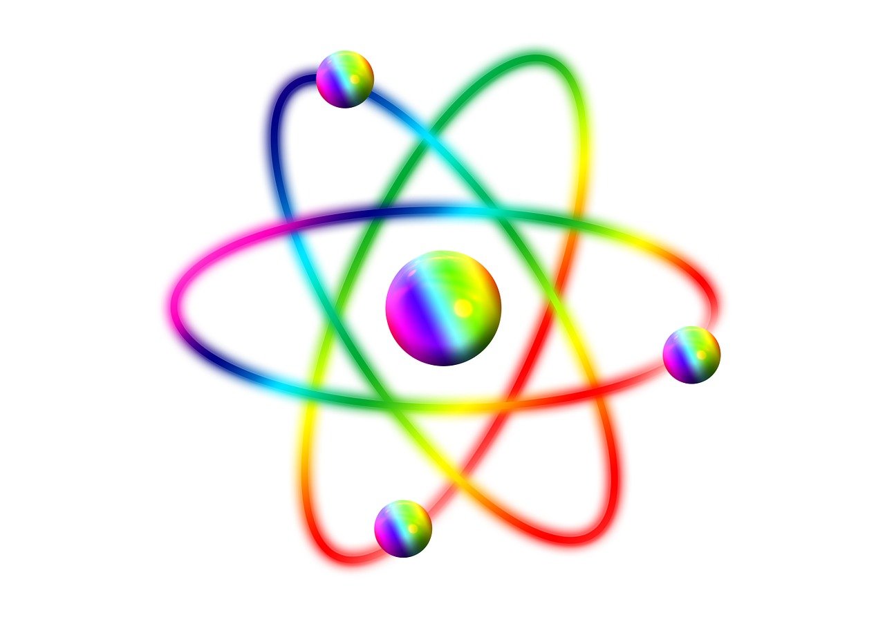 atom, electron, neutron