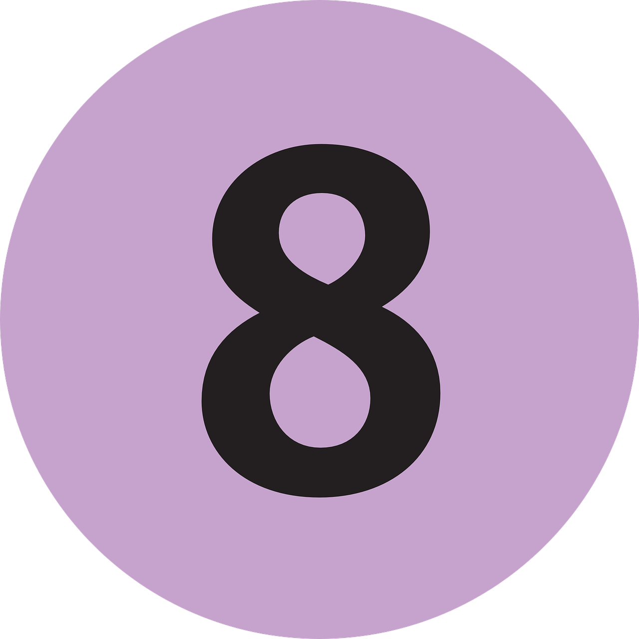 eight, symbol, traffic