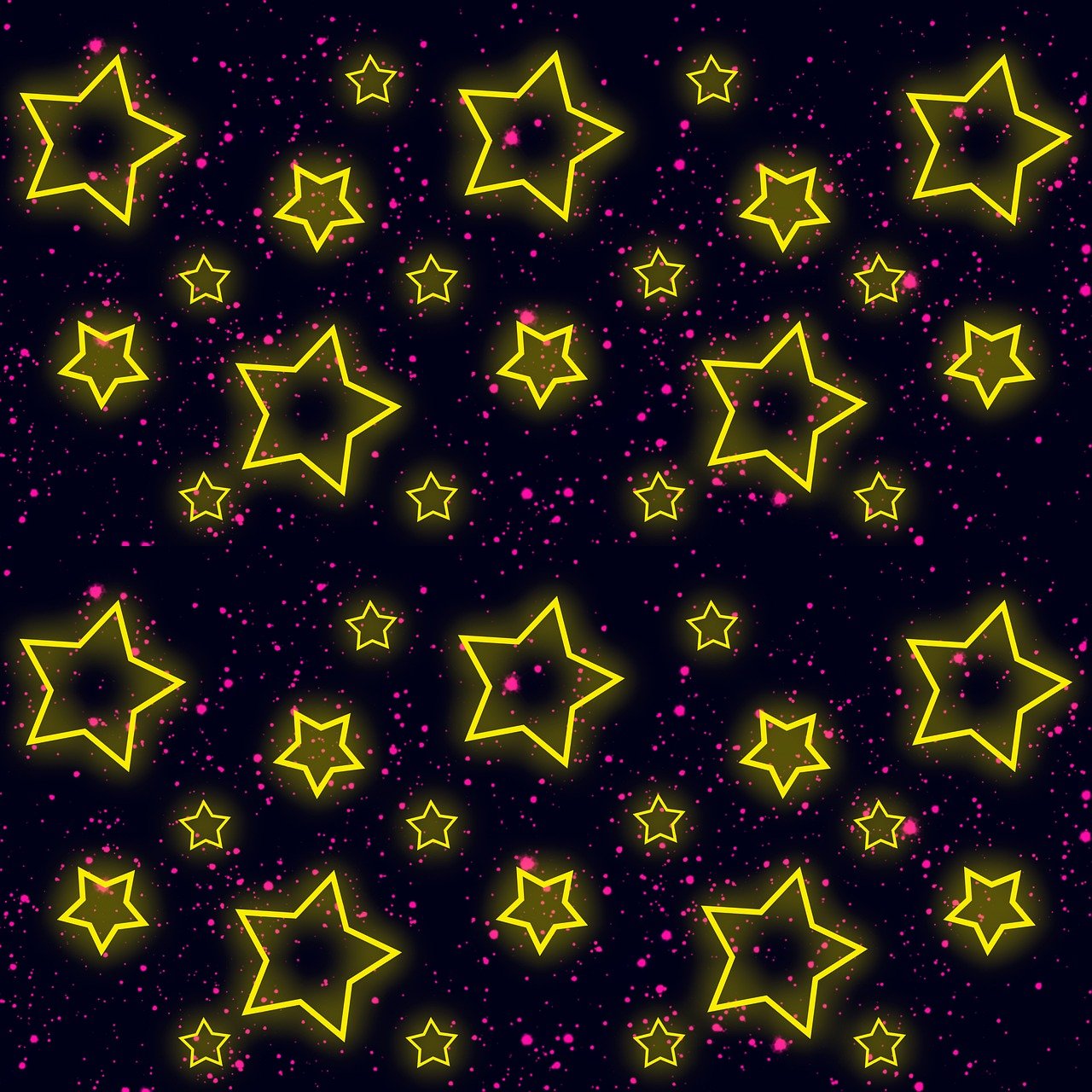 stars, constellation, space