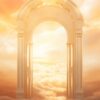 ai generated, entrance, gate