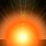 light, rays, background