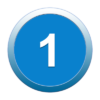 number, 1, one