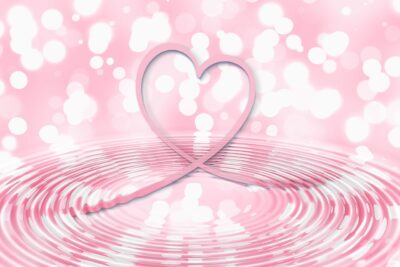 love, heart, bokeh, valentine's day, water, waves, valentine, romantic, romance, symbol, in love, background, heaven, decoration