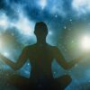 meditation, reflection, universe, person, sunset, waves, nature, circles, center, transcendence, transcendental, sinking, consciousness, unit, duality, to be one, silence, peace, enlightenment, hinduism, religion, yoga