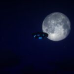 moon, sci-fi, futuristic, spacecraft, scifi, sf, ufo, black ufo, scifi, scifi, sf, ufo, ufo, ufo, ufo, ufo