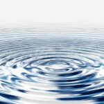 wave, concentric, nature, waves circles, water, blue water, blue wave, blue circle, blue waves