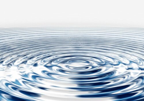 wave, concentric, nature, waves circles, water, blue water, blue wave, blue circle, blue waves