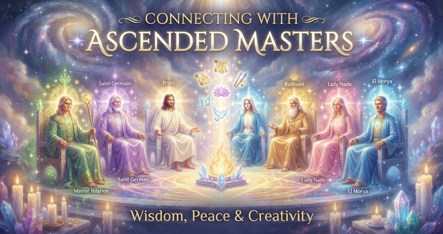Connecting with Ascended Masters: Wisdom, Peace & Creativity