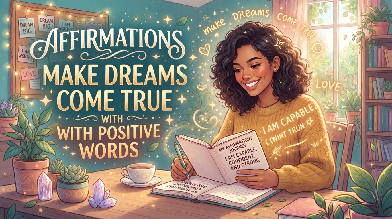 Affirmations: Make Dreams Come True with Positive Words