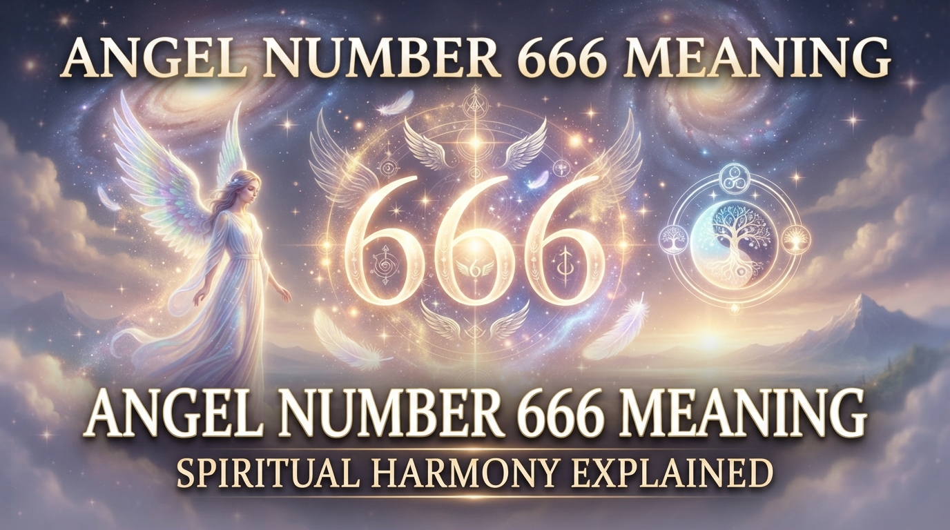 Angel Number 666 Meaning: Spiritual Harmony Explained