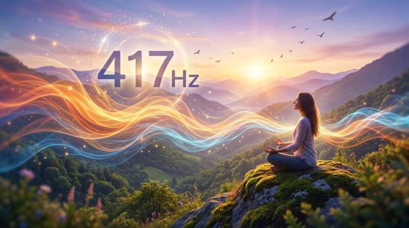 417赫兹恢復人們的心靈和靈魂，支持擺脫消極和消極的自由。