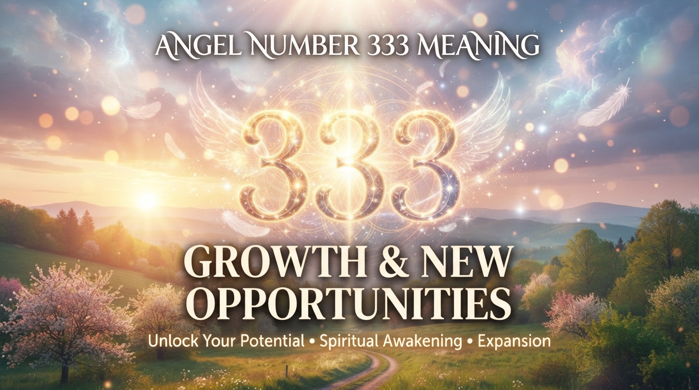 Angel Number 333 Meaning: Growth & New Opportunities