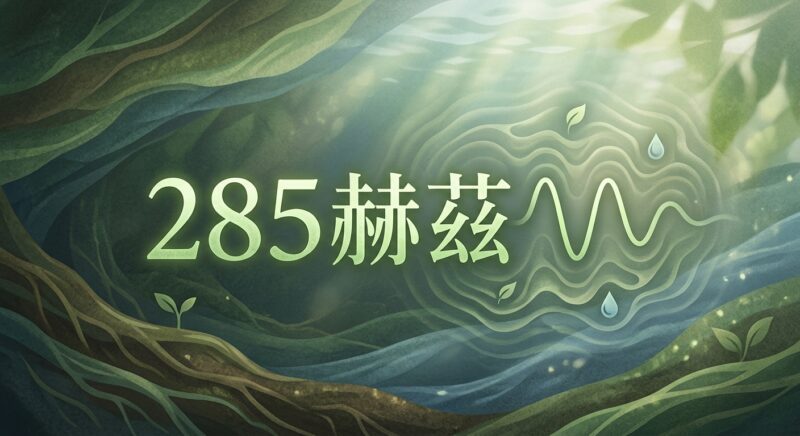 285赫茲 是否有效促进自然愈合？ 我也写过地球之星