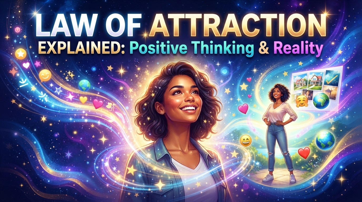 Law of Attraction Explained: Positive Thinking & Reality