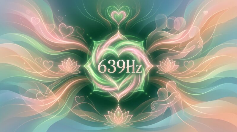 639赫茲 是修复第四脉轮关系并向世界传递爱的频率。
