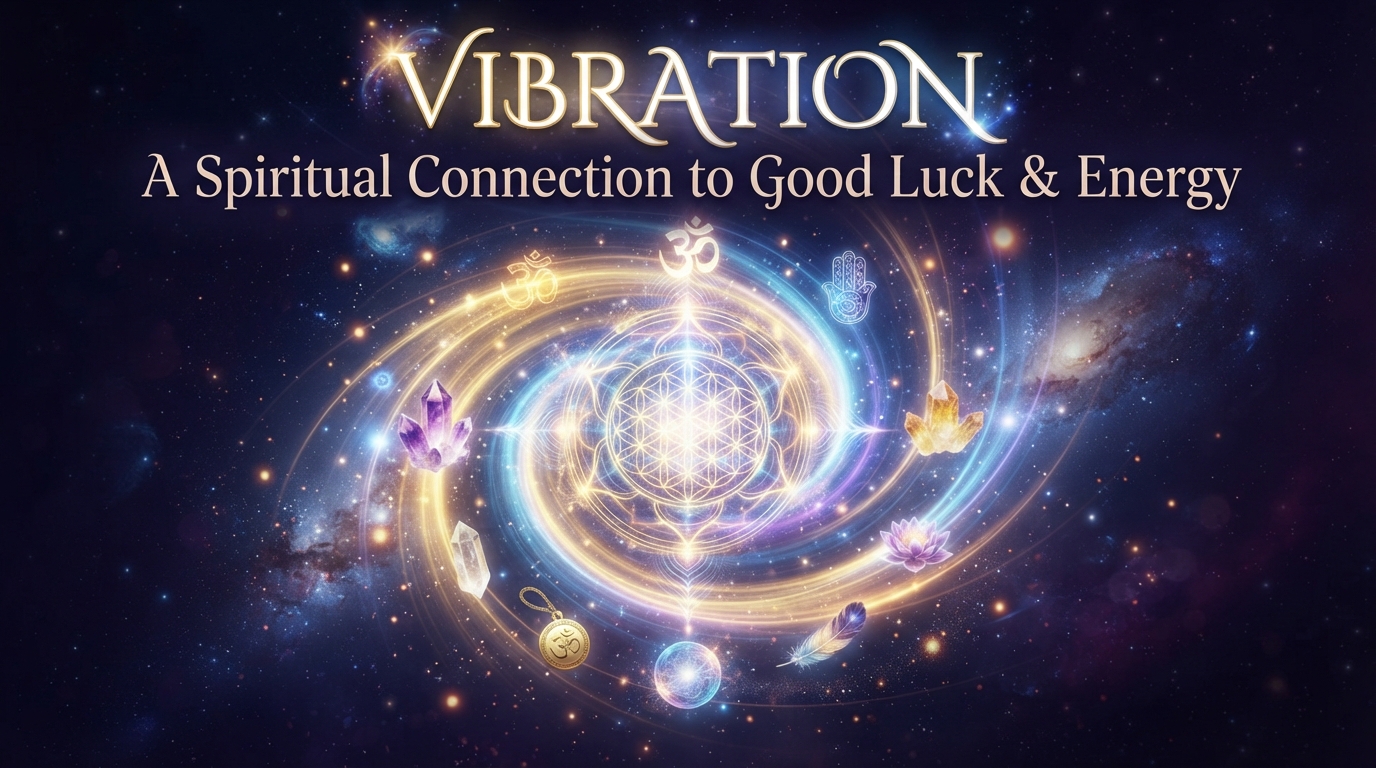 Vibration: A Spiritual Connection to Good Luck & Energy