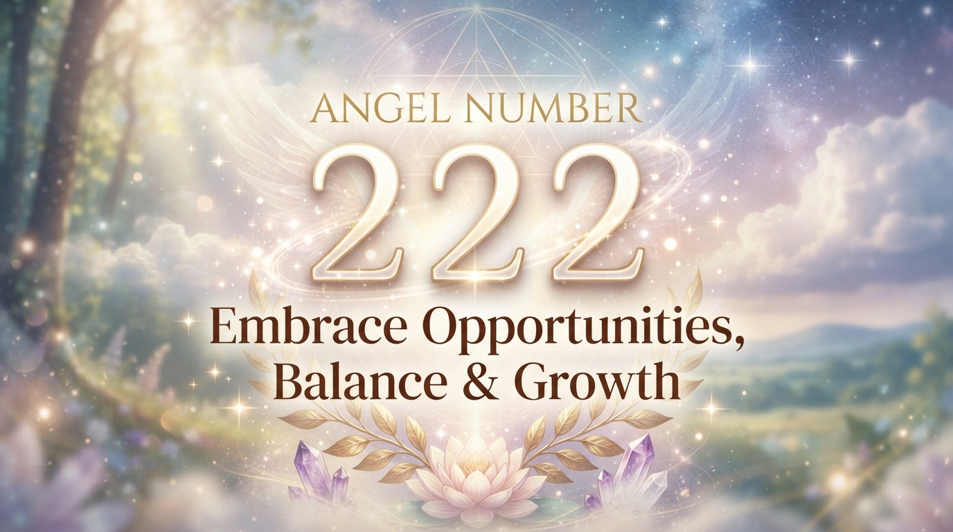 Angel Number 222: Embrace Opportunities, Balance & Growth