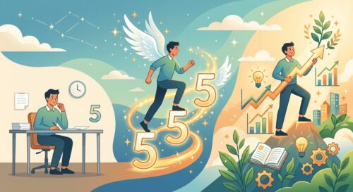 Angel Number 555 and Career Growth