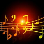 grades, treble clef, sound, concert, musician, notenblatt, clef, volume, tonkunst, sheet music, music, staves, lines, melody, piece of music, composition, compose, multicoloured, to dye, black