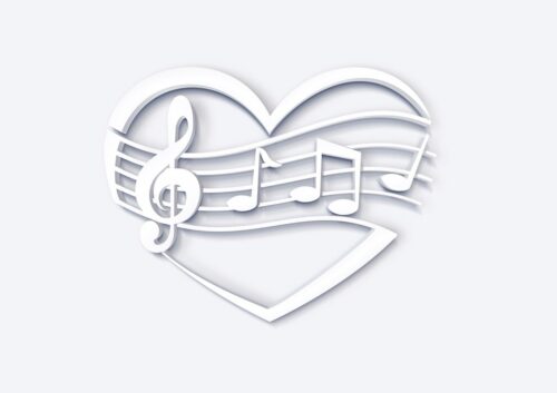 love, heart, music, grades, clef, valentine's day, greeting card, romance, heart, heart, heart, music, music, music, music, music, valentine's day