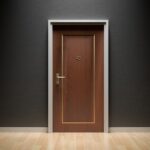 door, bad luck, 13, thirteen, unlucky, hotel, apartment, closed, surprise, mystery, disaster, superstition, home, 13th, luck, motel, wood, floor, wall, fantasy, scary, spooky, handle, door knob, brass, clean, darkness, light, fear, evil, creepy, door, door, door, door, door