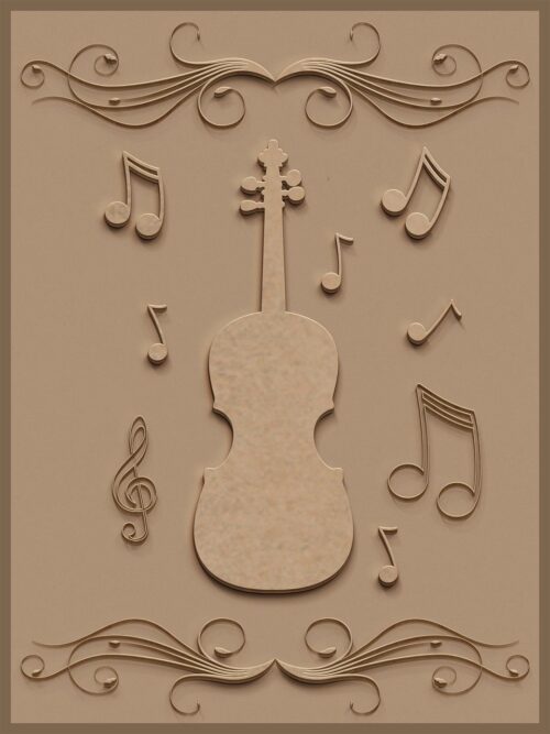 music, violin, wood, sculpt, carved, background, graphic, decorative, design, ornament, flourish, texture, brown music, brown texture, brown wood, brown design, iphone wallpaper