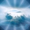clouds, landscape, beyond, heaven, shine, majestic, religion, faith, light, horizon, the end, resurrection, rebirth, vision, nature, gate of heaven, transition