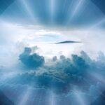 clouds, landscape, beyond, heaven, shine, majestic, religion, faith, light, horizon, the end, resurrection, rebirth, vision, nature, gate of heaven, transition