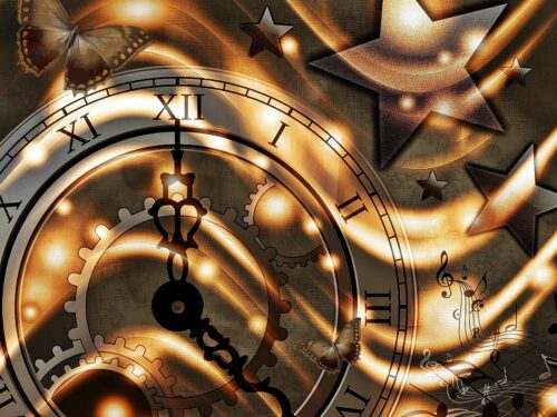 time, clock, stars, hour, day, night, eve, butterfly, light effects, romantic, tender, background, music, grades, time, clock, music, music, music, music, music