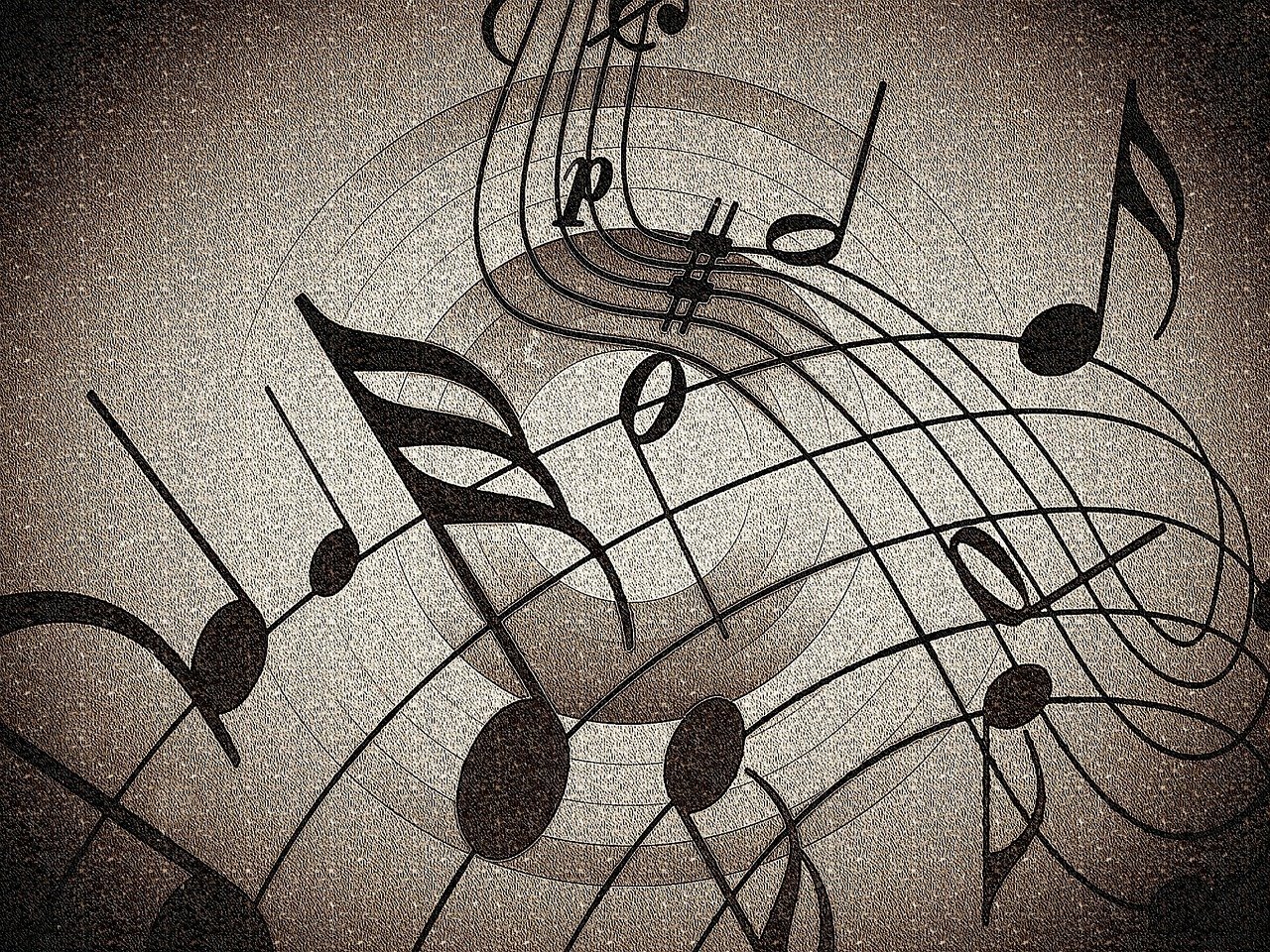 background, sand structure, sheet music, music, postcard, card, sauermaul, brown music, brown sand, sheet music, sheet music, sheet music, sheet music, sheet music, music
