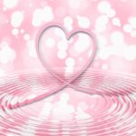 love, heart, bokeh, valentine's day, water, waves, valentine, romantic, romance, symbol, in love, background, heaven, decoration