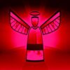 angel, red, abstract, guardian angel, peace