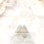 heaven, stairway to heaven, eternity, clouds, religion, faith, background, fantasy