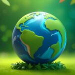 ai generated, earth, world, nature, planet, globe, environment, sustainability, ecology, green, eco, earth day, wallpaper, 3d render, environment, sustainability, sustainability, sustainability, sustainability, sustainability, ecology