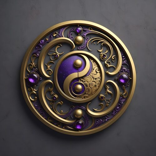 ai generated, yin, symbol, balance, harmony, zen, yang, meditation, karma