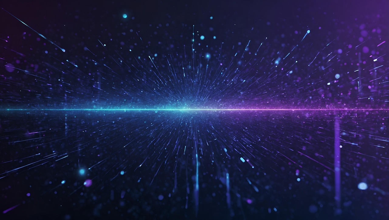 ai generated, molecules, physics, quantum physics, particles, waves, relativity, electrons, light, matter, photons, dualism, abstract, technology, line, design, pattern, fractal, energy