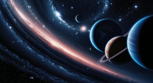 ai generated, universe, space, galaxy, stars, cosmos, astronomy, planets