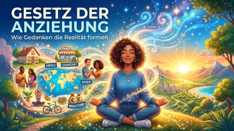 Gesetz der Anziehung: Wie Gedanken die Realität formen