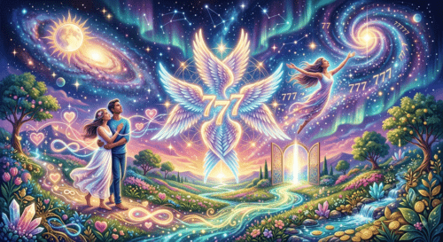 Angel Number 7777: A Complete Guide to Spiritual Awakening, Twin Flames, Love, and Abundance