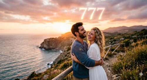 Engelszahl 777 in der Liebe