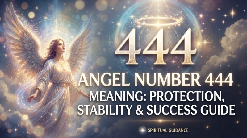 Angel Number 444 Meaning: Protection, Stability & Success Guide