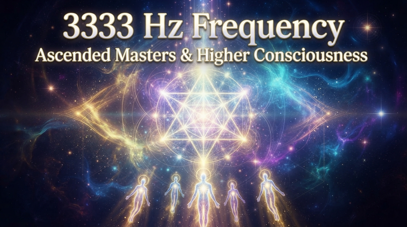 3333 Hz Frequency: Ascended Masters & Higher Consciousness