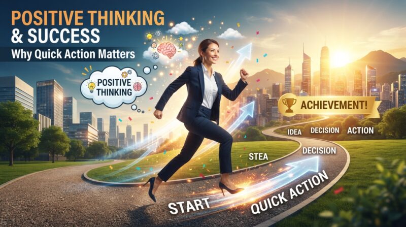 Positive Thinking & Success: Why Quick Action Matters