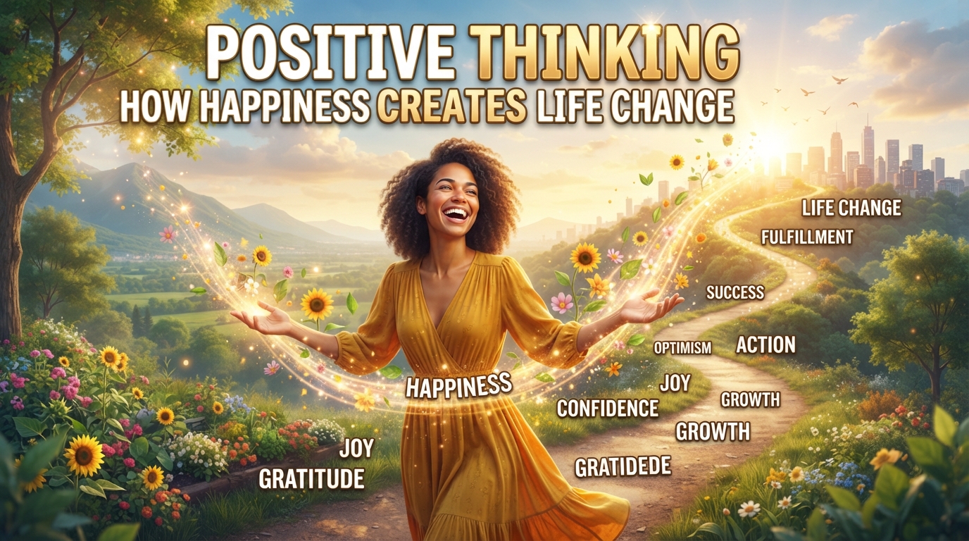Positive Thinking: How Happiness Creates Life Change
